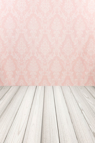 BACKDROP - PINK DAMASK