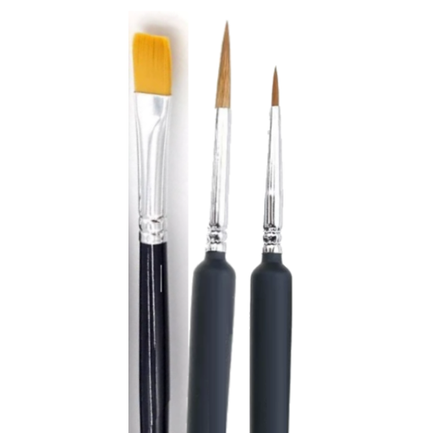 CAKE MAD - BRUSH SET - MIXED - SET OF 3