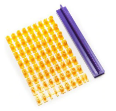 CAKE MAD - ALPHABET/NUMBER MESSAGE PRESS SET