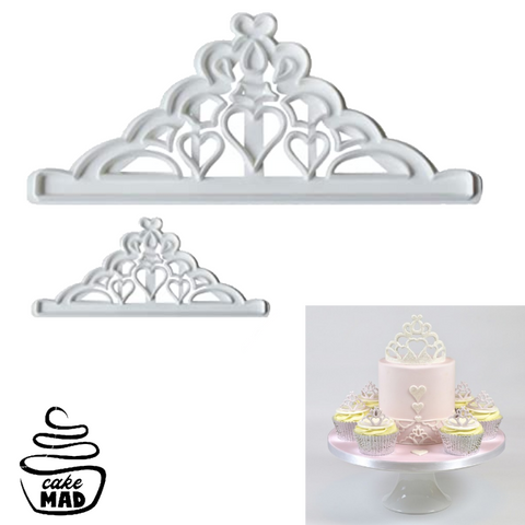 CAKE MAD - CUTTER - TIARA SET