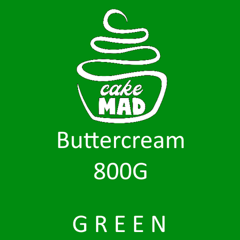 CAKE MAD - BUTTERCREAM - GREEN 800G