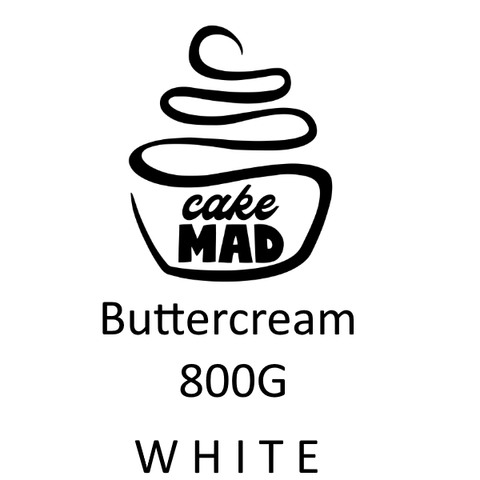 CAKE MAD - BUTTERCREAM - WHITE 800G