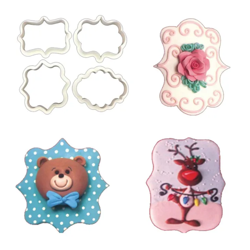 CAKE MAD - ASSORTED PLAQUE SET 4