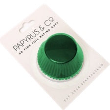 BAKING CUP - 650 FOIL - PAPYRUS & CO - GREEN PK 50