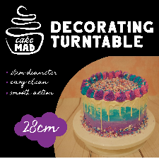 CAKE MAD - CAKE TURNTABLE 28CM